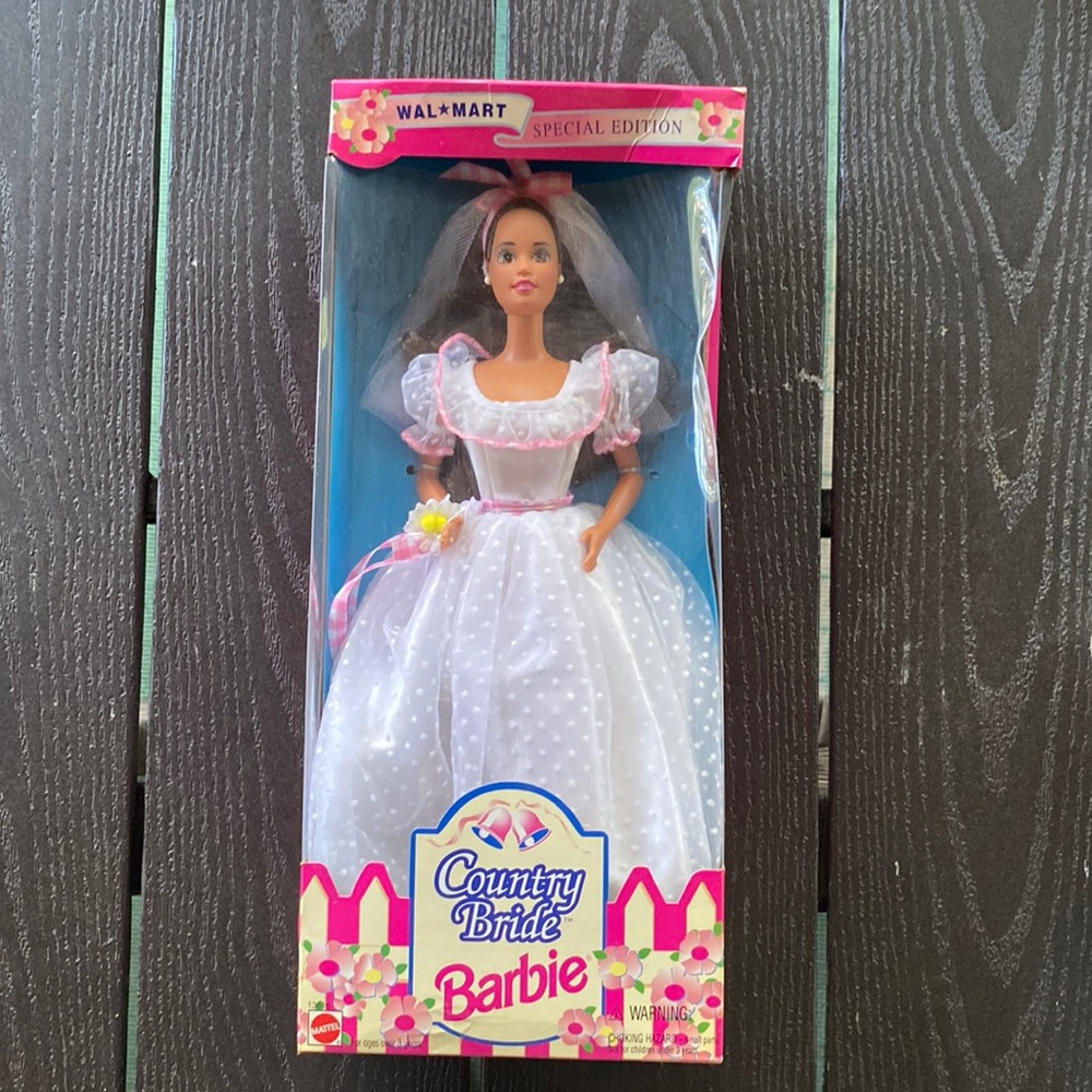 NRFB Walmart Special Edition County Bride Barbie 👰‍♀️💐